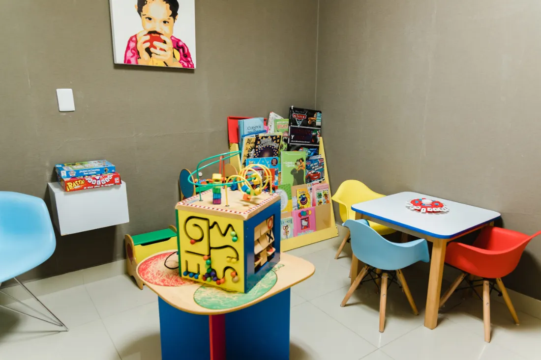 Área de juegos infantil en Dentistas Terán